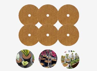 Coco coir mulch Mat for Weed Control Plant